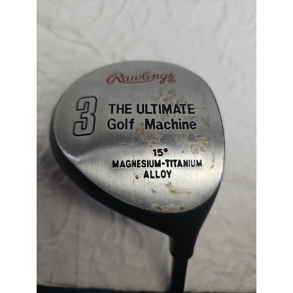 Rawlings Golf THE ULTIMATE GOLF MACHINE 3 Wood 15° ⛳️‎ Regular Flex Graphite RH